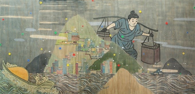 Lam Tung Pang 林東鵬, The Sinking World 沉世繪, 2014