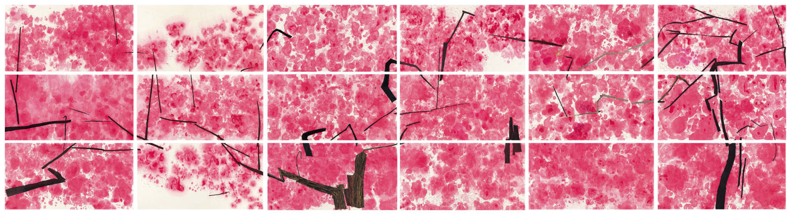 Wang Gongyi 王公懿, Peach Blossom 桃, 2016