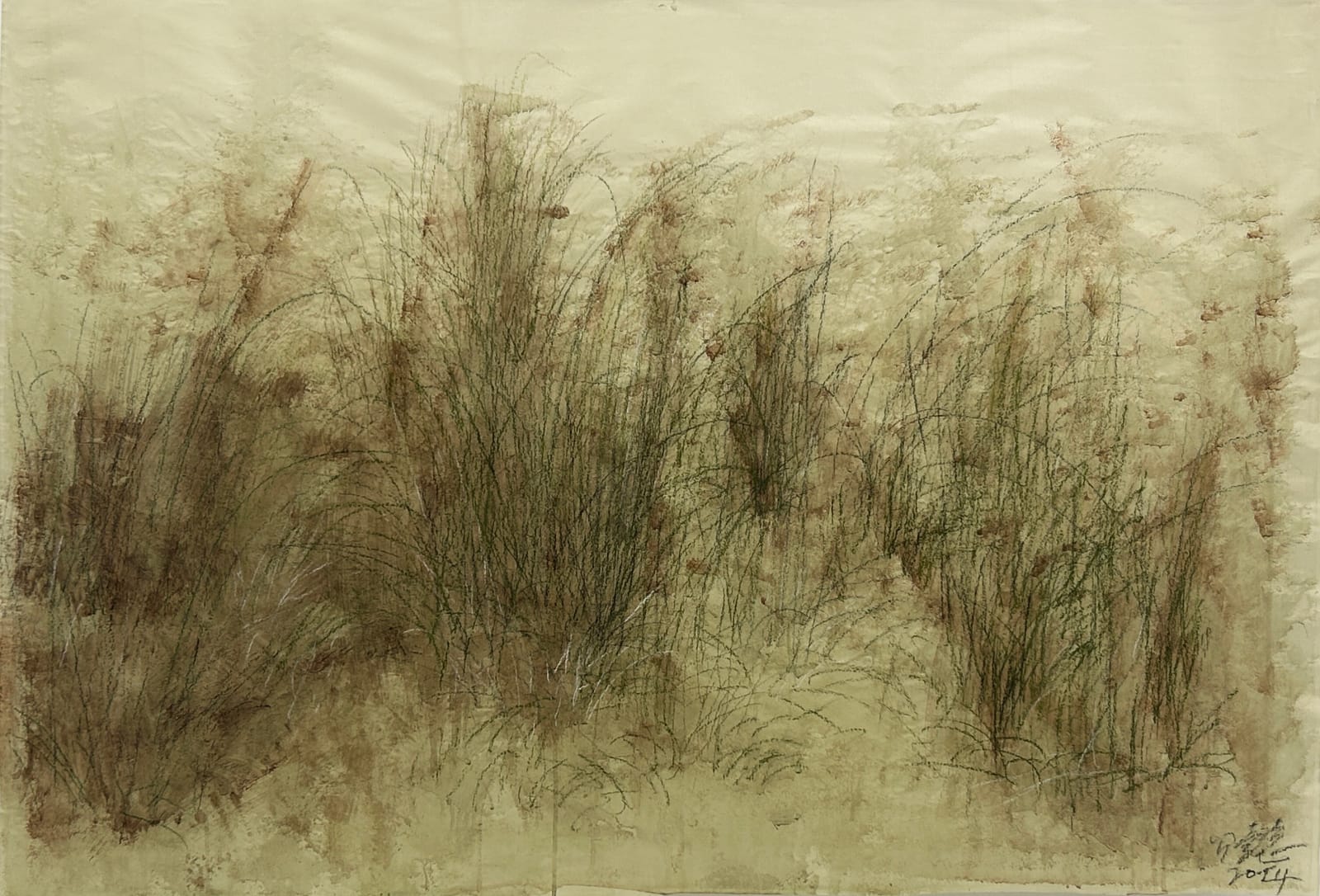 Wang Gongyi 王公懿, Leaves of Grass No. 21 草葉集之二十一, 2024