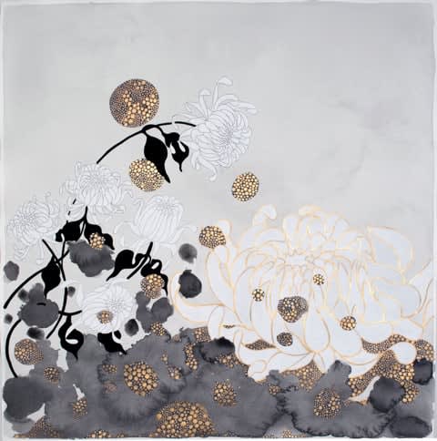 Crystal Liu, the flowers, "in memory", 2016