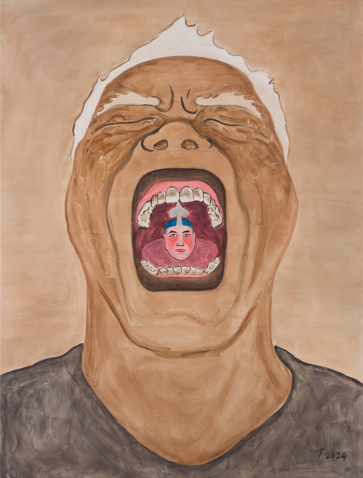 Liu Sheng 劉聲, Self Portrait 自畫像, 2024