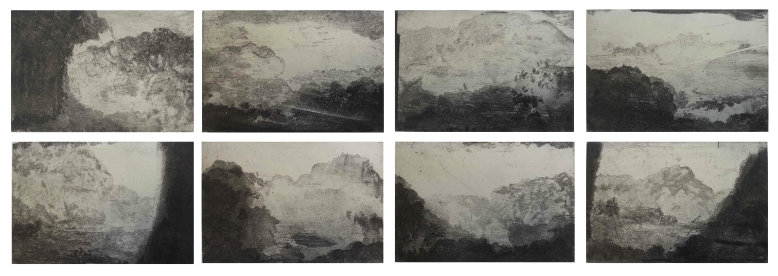 Yan Shanchun 嚴善錞, West Lake-North Mountain (Set of 8, Edition 10/30), 2013