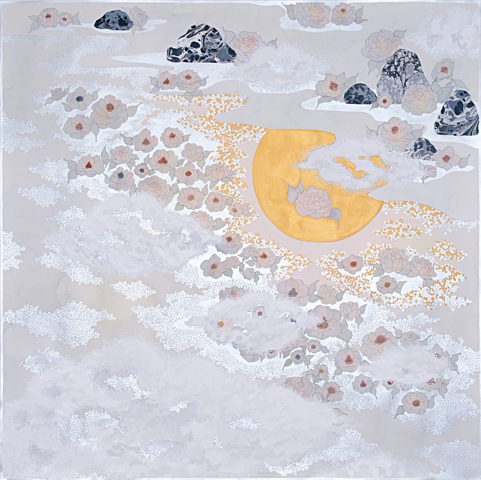 Crystal Liu, the fog, "nestled", 2019