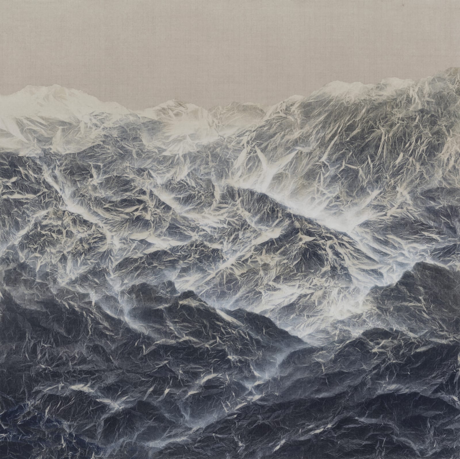 Wu Chi-Tsung 吳季璁, Cyano-Collage 096 氰山集之九十六, 2021