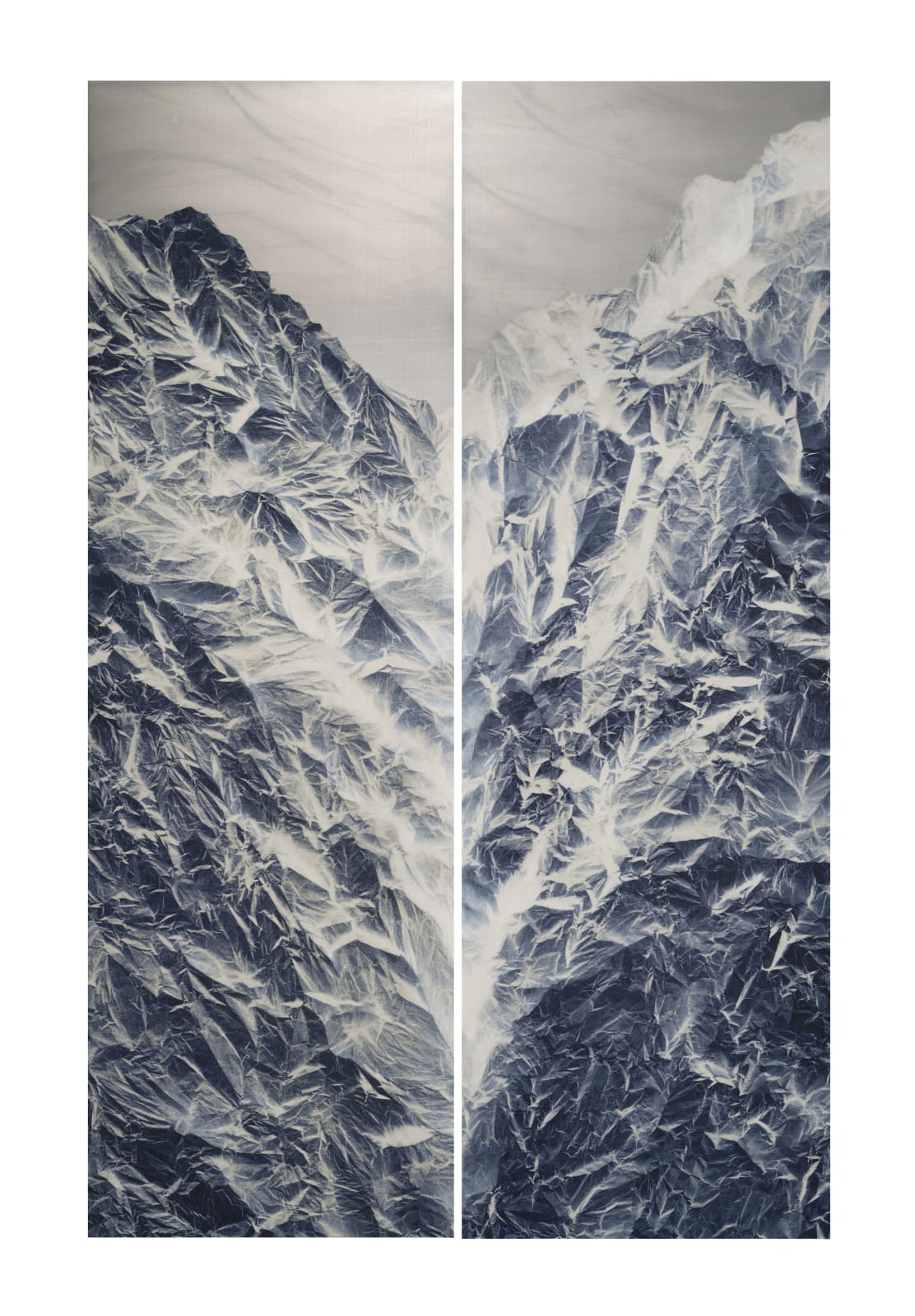 Wu Chi-Tsung 吳季璁, Cyano-Collage 108 氰山集之一百零八, 2021