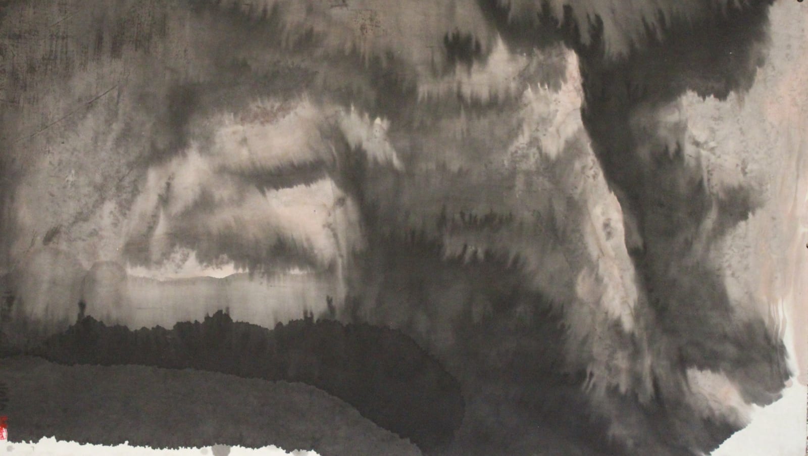Zhong Yueying 鍾躍英, Mountain mist 山藹, 2008