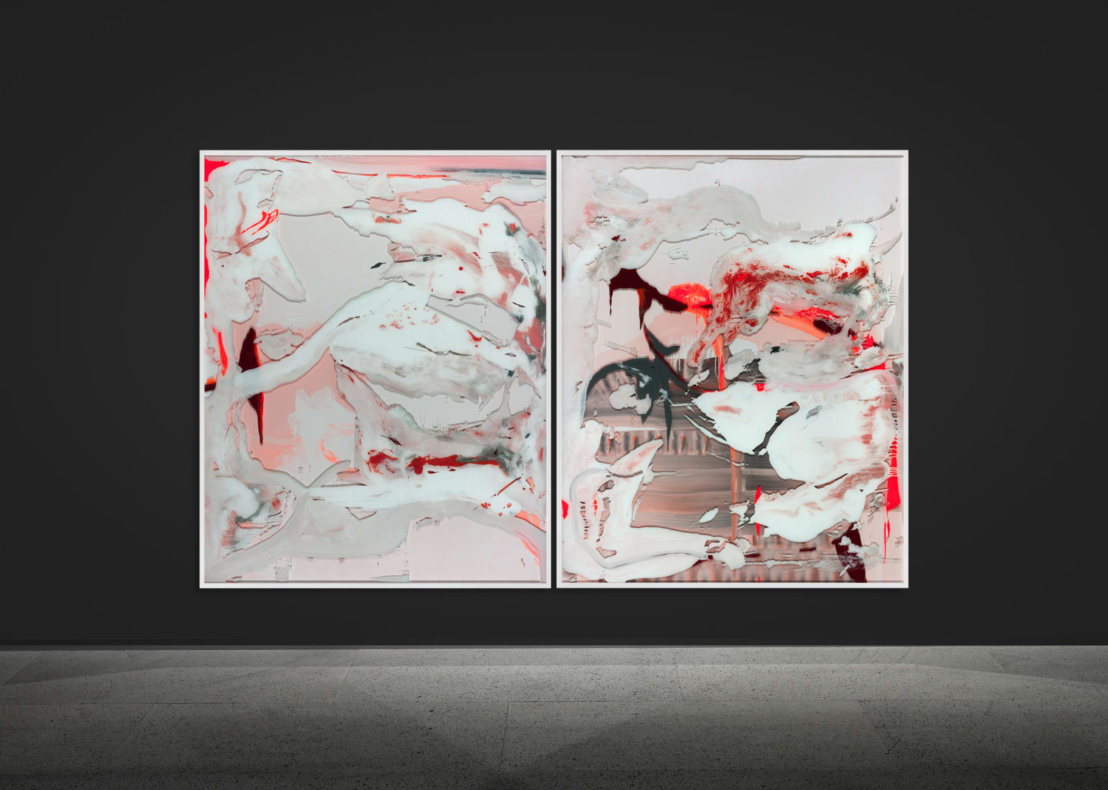Michael Müller, Nr. 3 & 4, The shoulder on which to bear time, 2019-2020