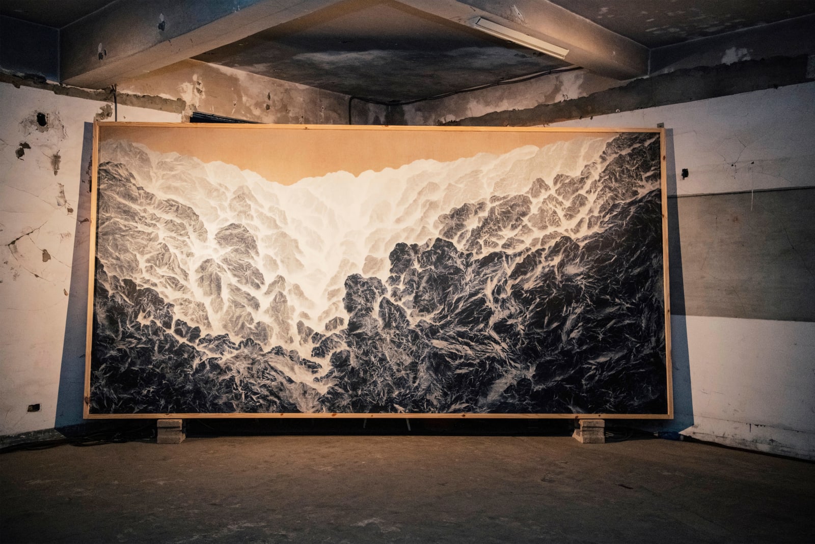 Wu Chi-Tsung 吳季璁, Cyano-Collage 011 氰山集之十一, 2019