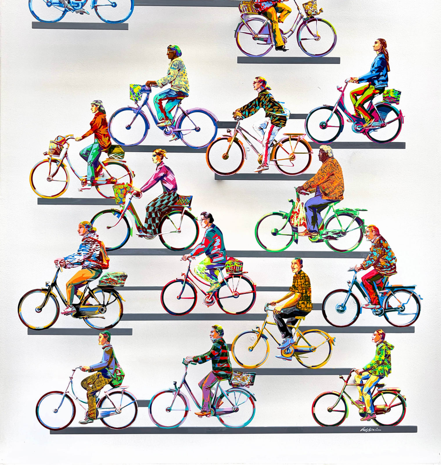 David Gerstein, City On Wheels - Outdoor, 2026