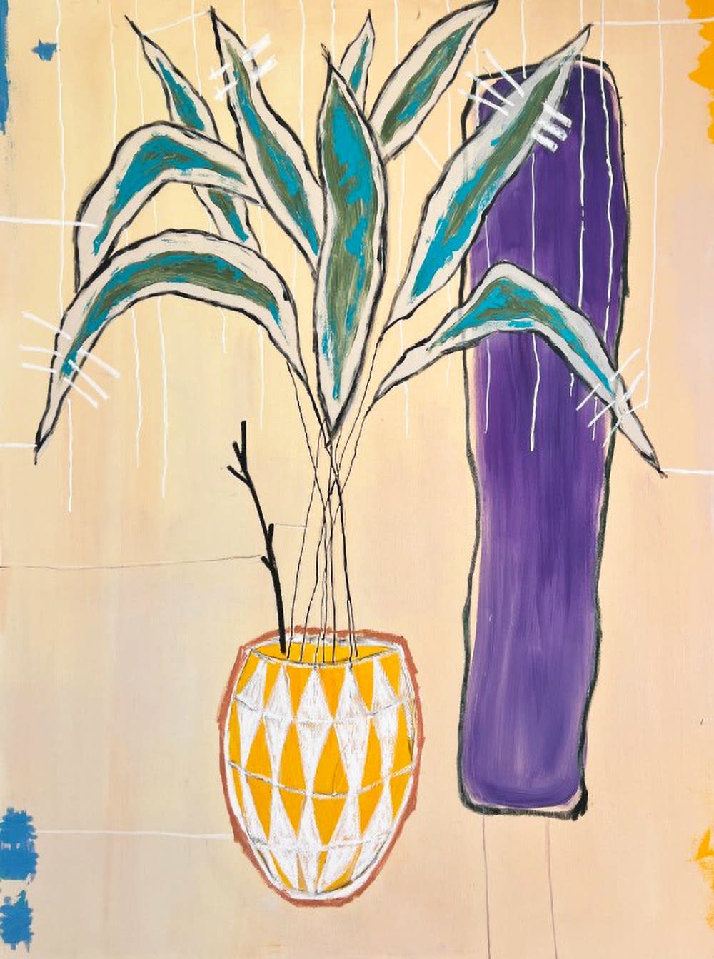 Hugues Simon, Purple Shadow, 2025