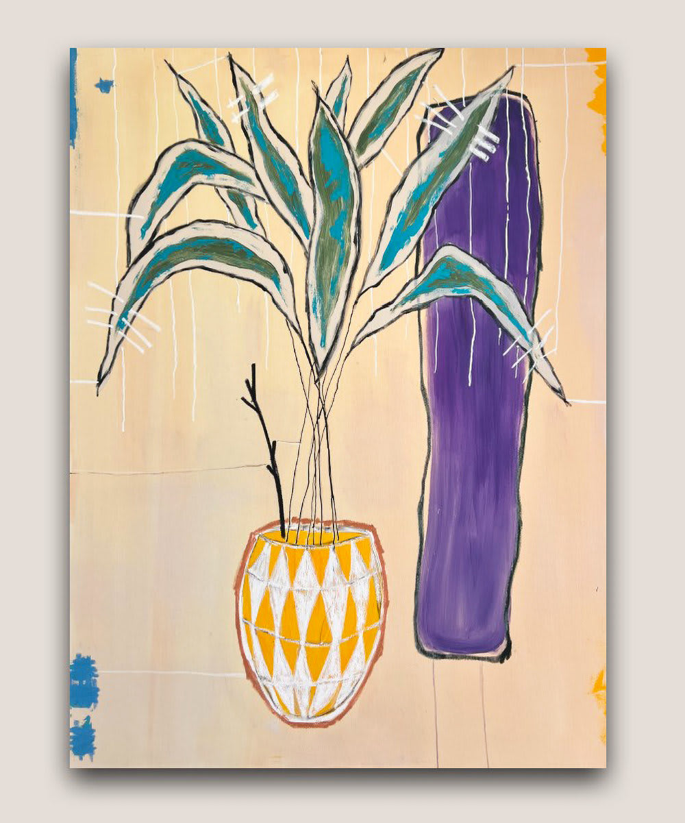 Hugues Simon, Purple Shadow, 2025
