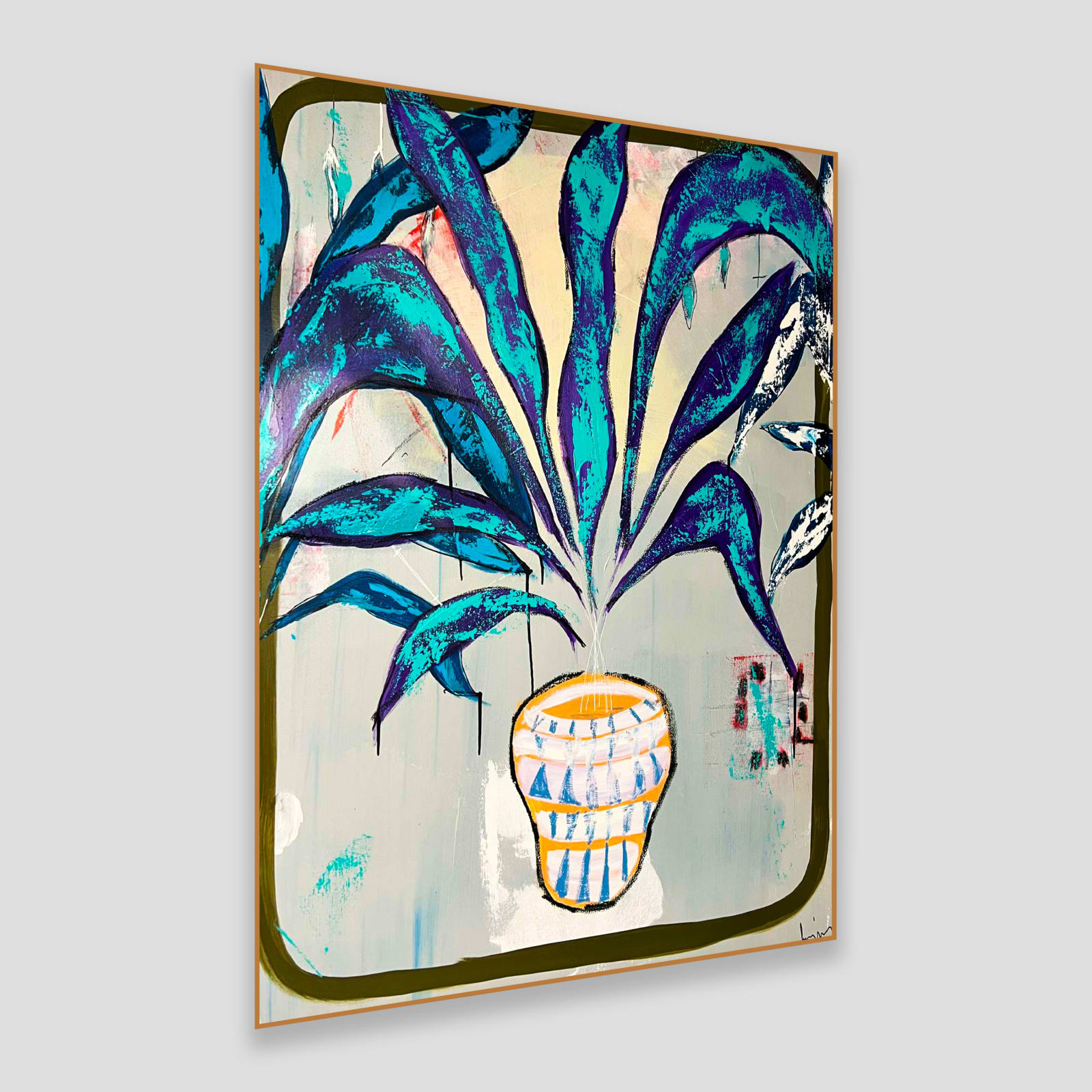 Hugues Simon, Green Window, 2025