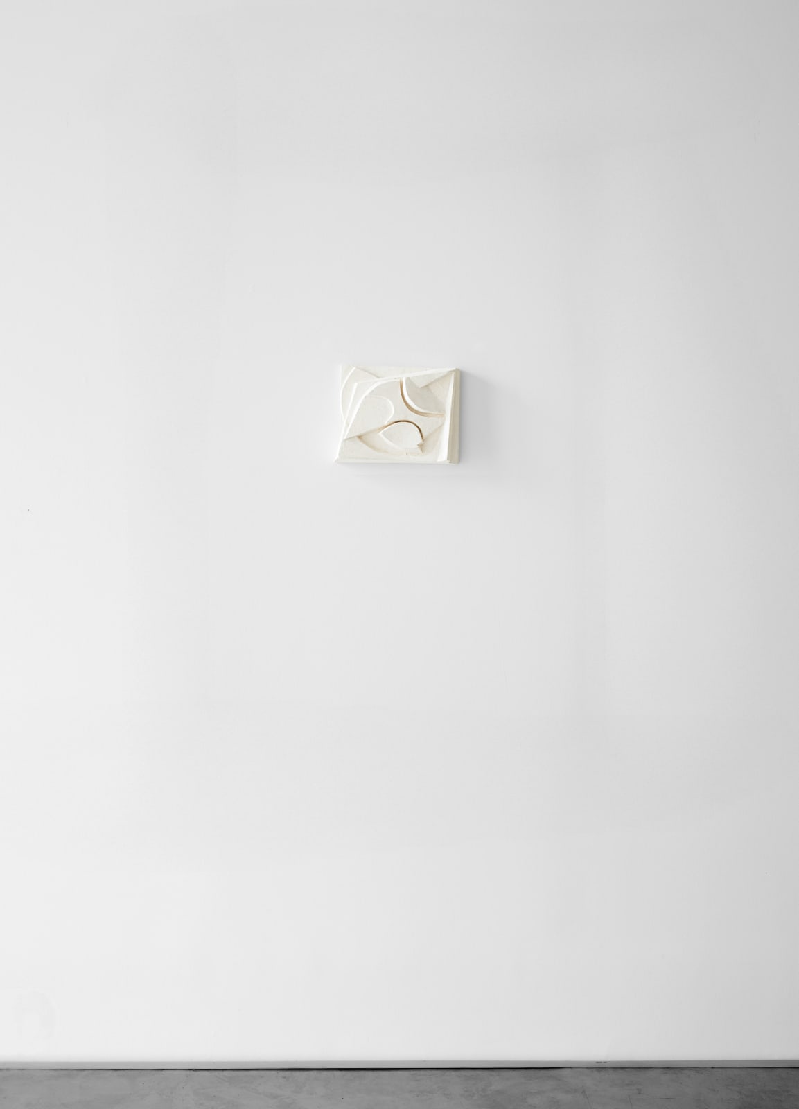 PHILIPPE ANTHONIOZ, Bas relief en plâtre / Bas relief in plaster F075, 2008