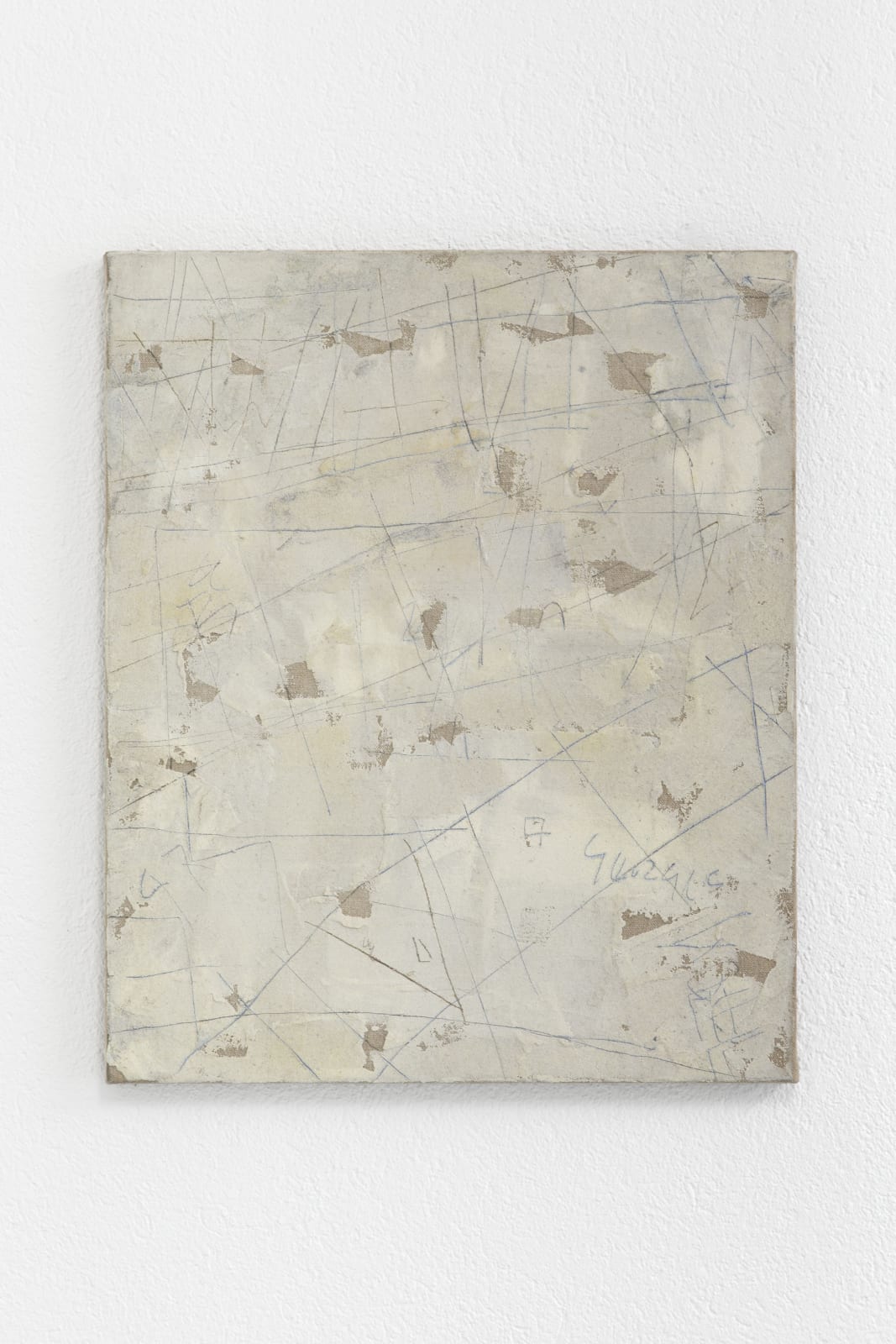 GEORGES NOEL, Petit palimpseste blanc, Août 1997