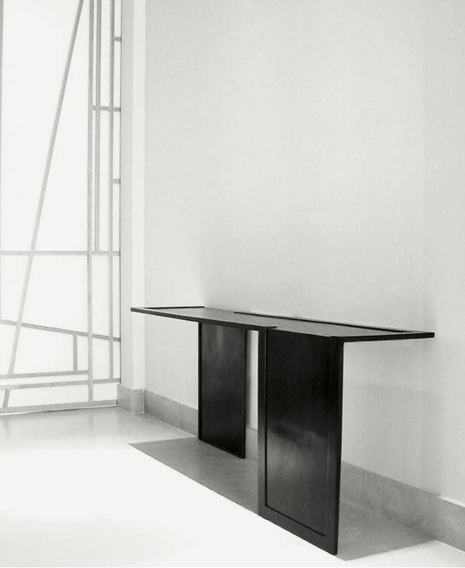 ERIC SCHMITT, Console Pliage , 2002