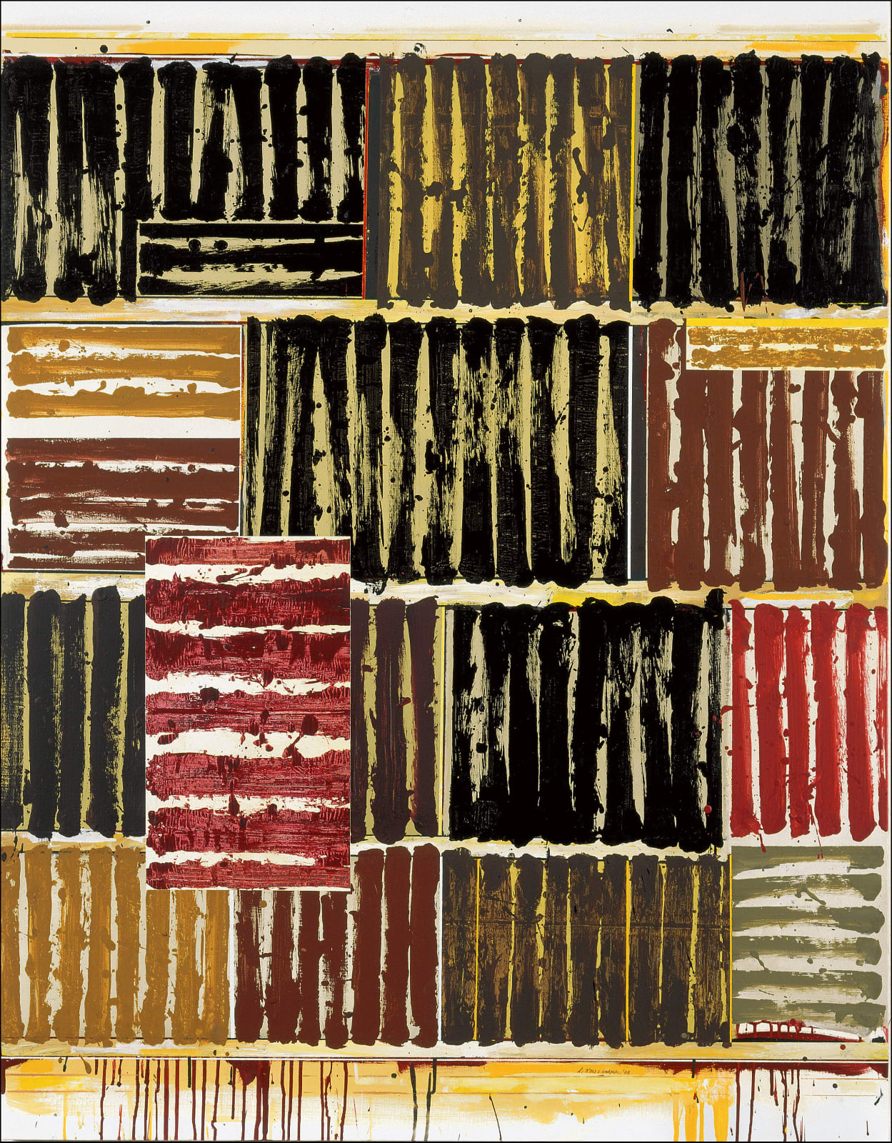 GÉRARD TITUS-CARMEL, La Bibliothèque d'Urcée, Département des Ocres – 7, 2008