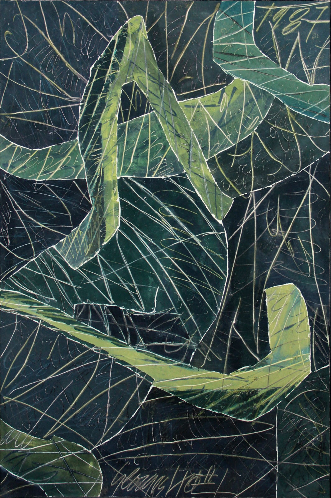 GEORGES NOEL (1924-2010), Grande Jungle, 1987