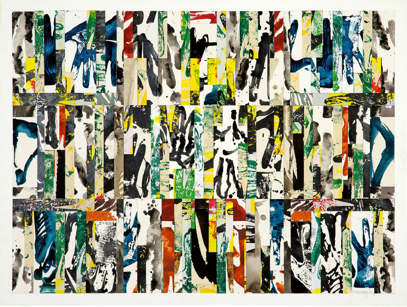 GÉRARD TITUS-CARMEL, Brisées — Collage n° 1, 2010