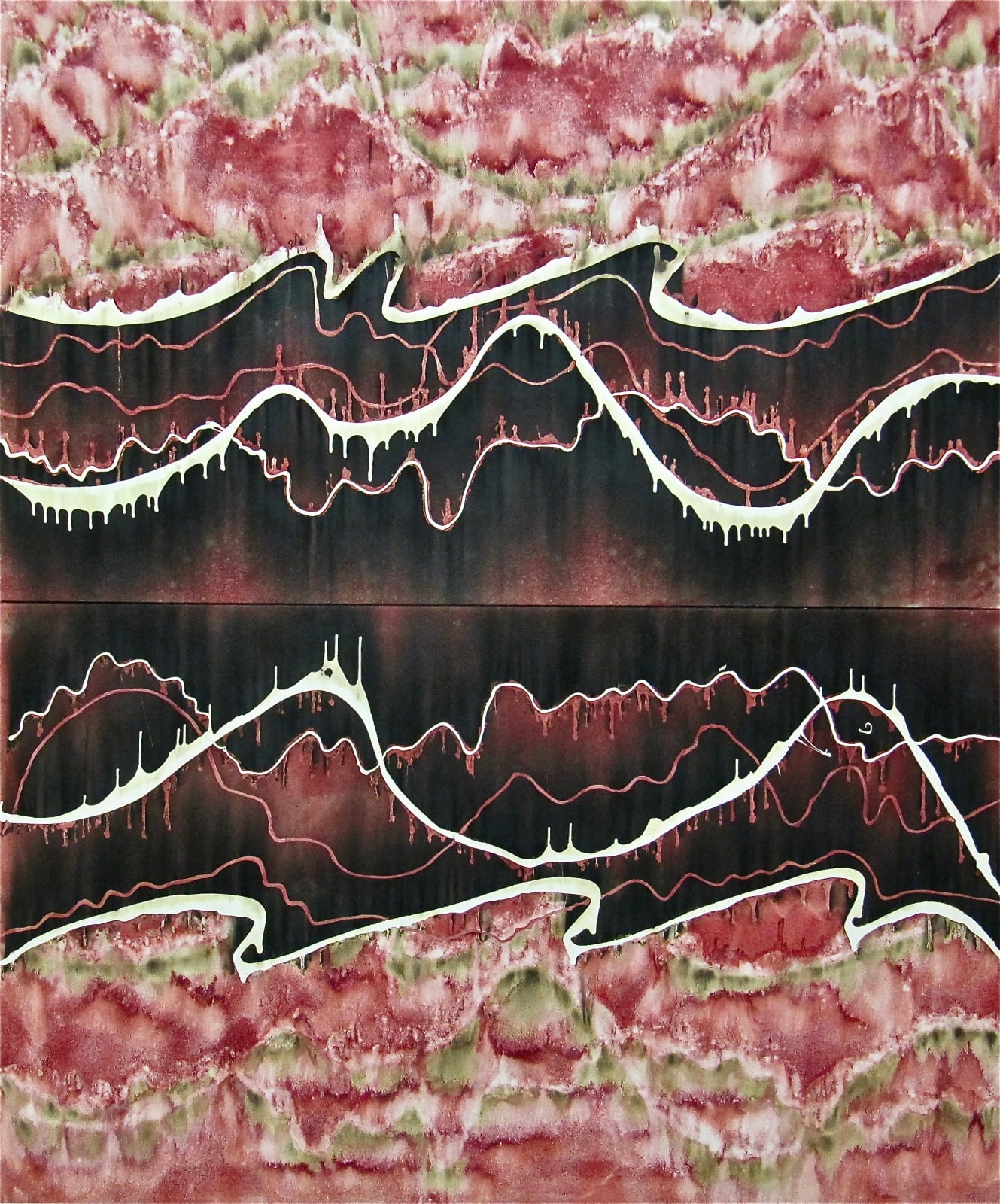 CHRISTIAN JACCARD, Indices confrontés, diptyque, 2012