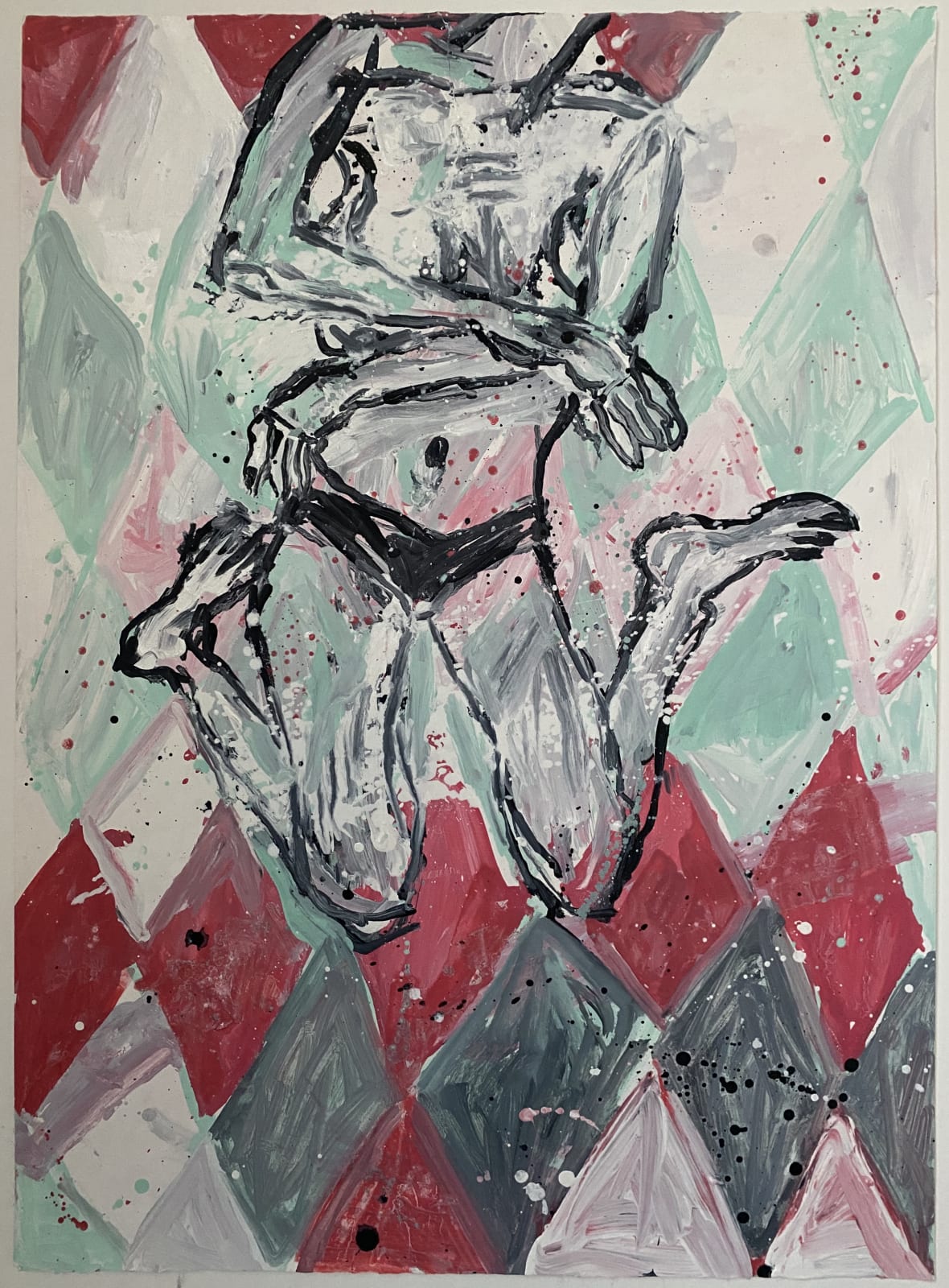 Kim Booker, Harlequin II, 2020