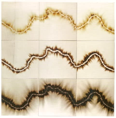 CHRISTIAN JACCARD, Polyptyque 9 modules, 1997
