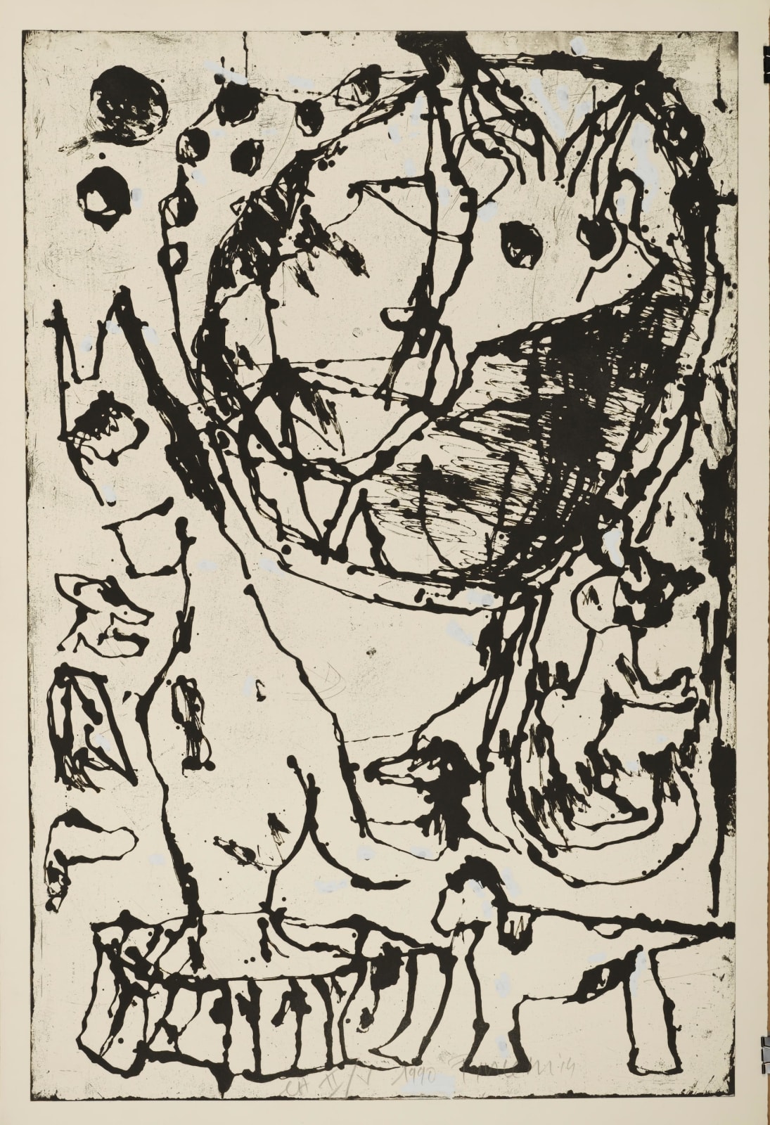 JEAN-PIERRE PINCEMIN, Untitled (152), 1991