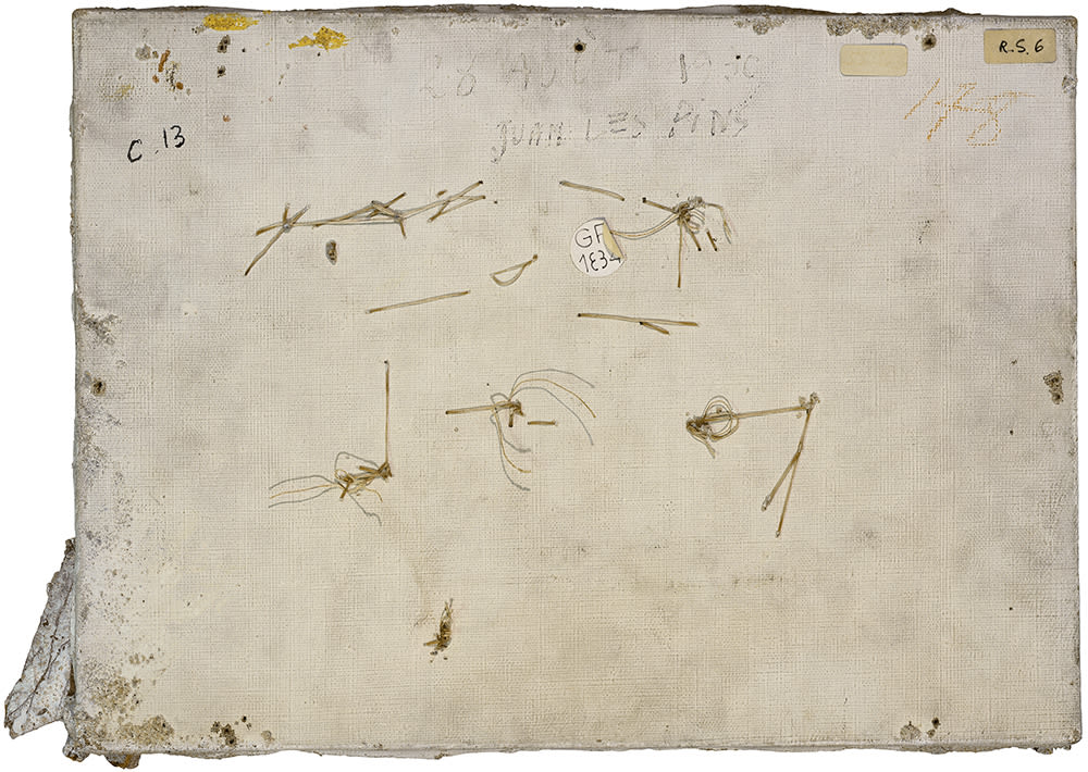 PHILIPPE GRONON, Verso n°59, Paysage aux bateaux, par Pablo Picasso, collection Musée national Picasso-Paris , 2016