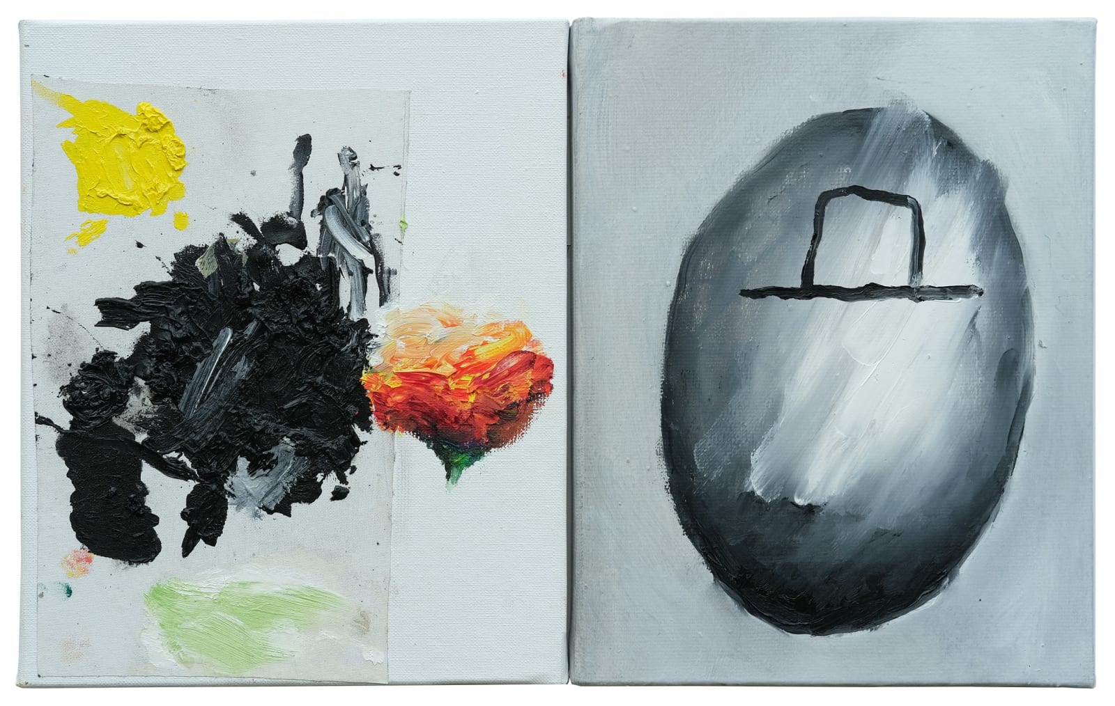 Jean-François Lacalmontie, Diptyque H, 2019