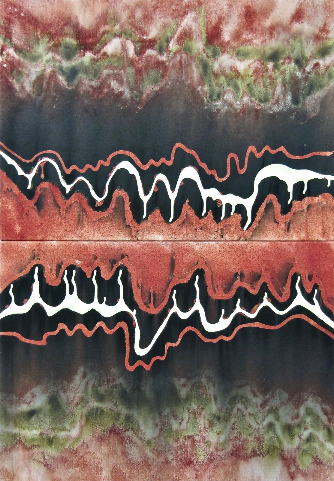 CHRISTIAN JACCARD, Indices confrontés, diptyque, 2012