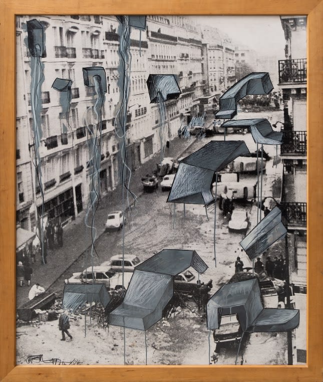 Wolf Vostell, Barricades mai 68, 1970-1984