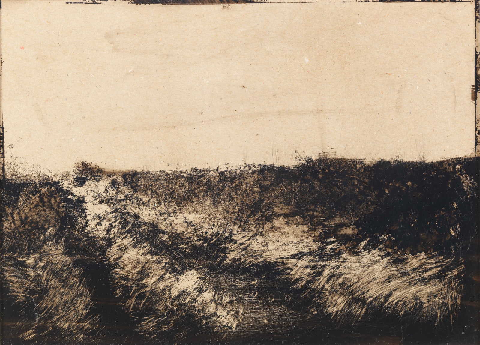 Pascal BAZILE, Chemin de terre en Beauce Pouilleuse , 2022