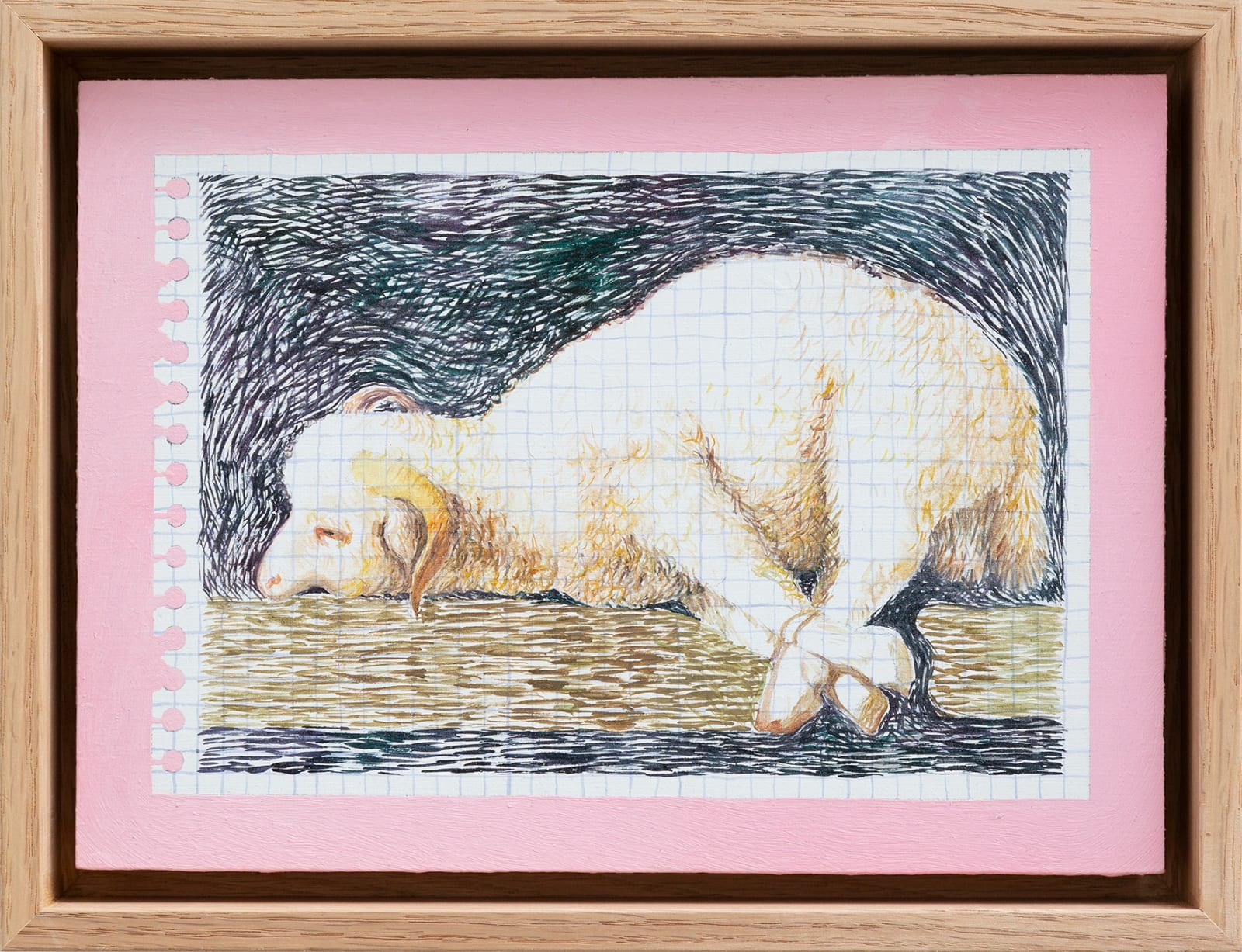 Marius PONS DE VINCENT, Copie simple 36 (d'après Zurbaran), 2024