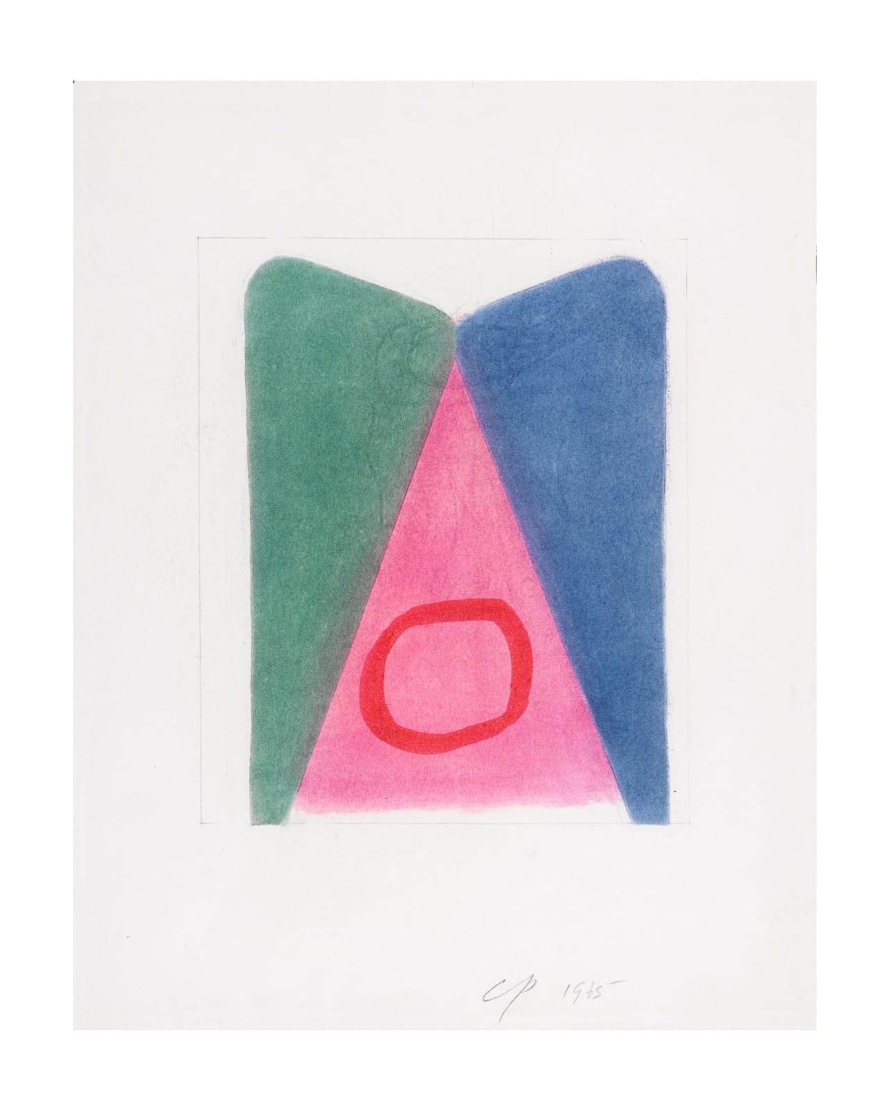 Charles Pollock, Crayon #3, 1965