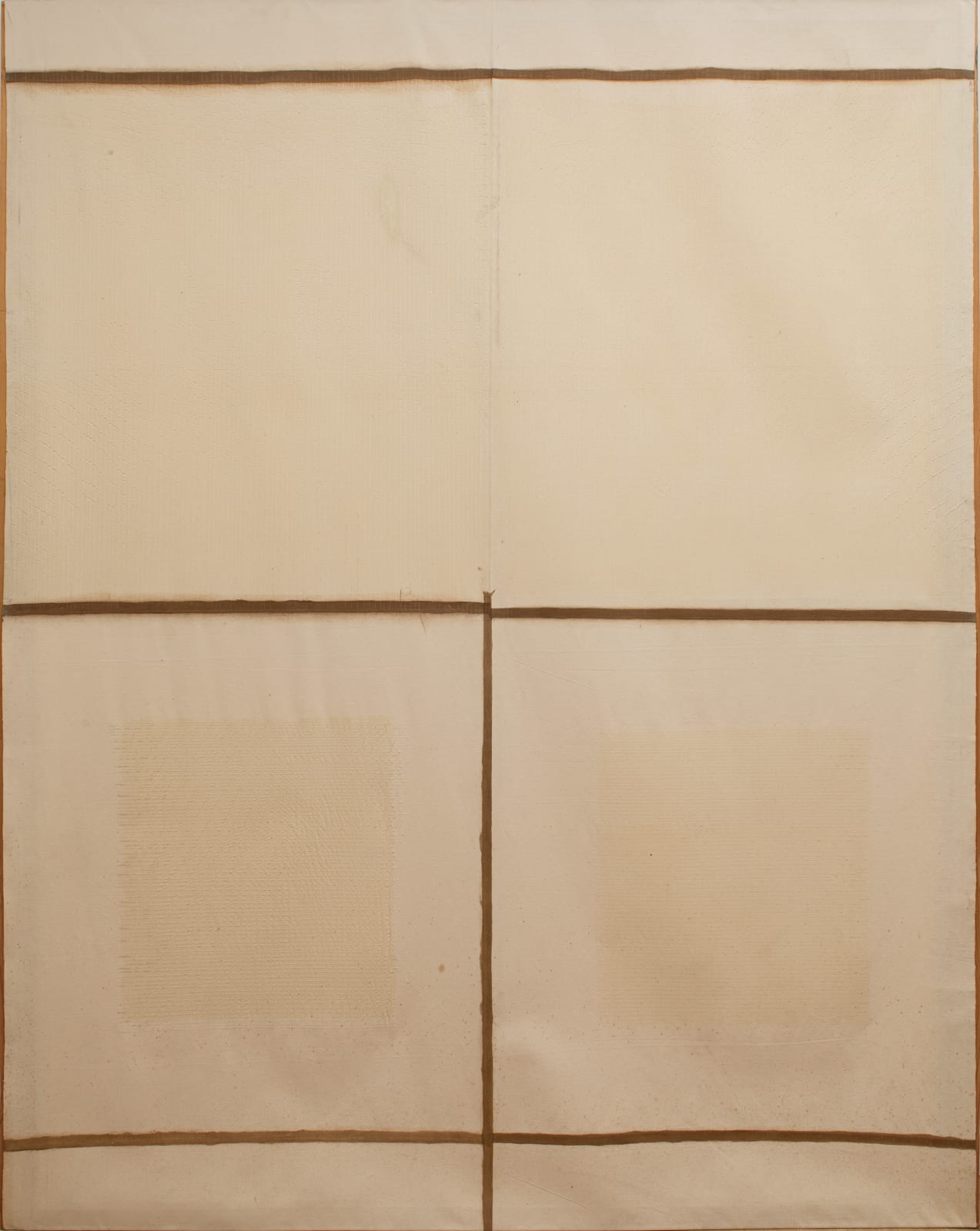 Jean Degottex, Report Ecru II, 1977