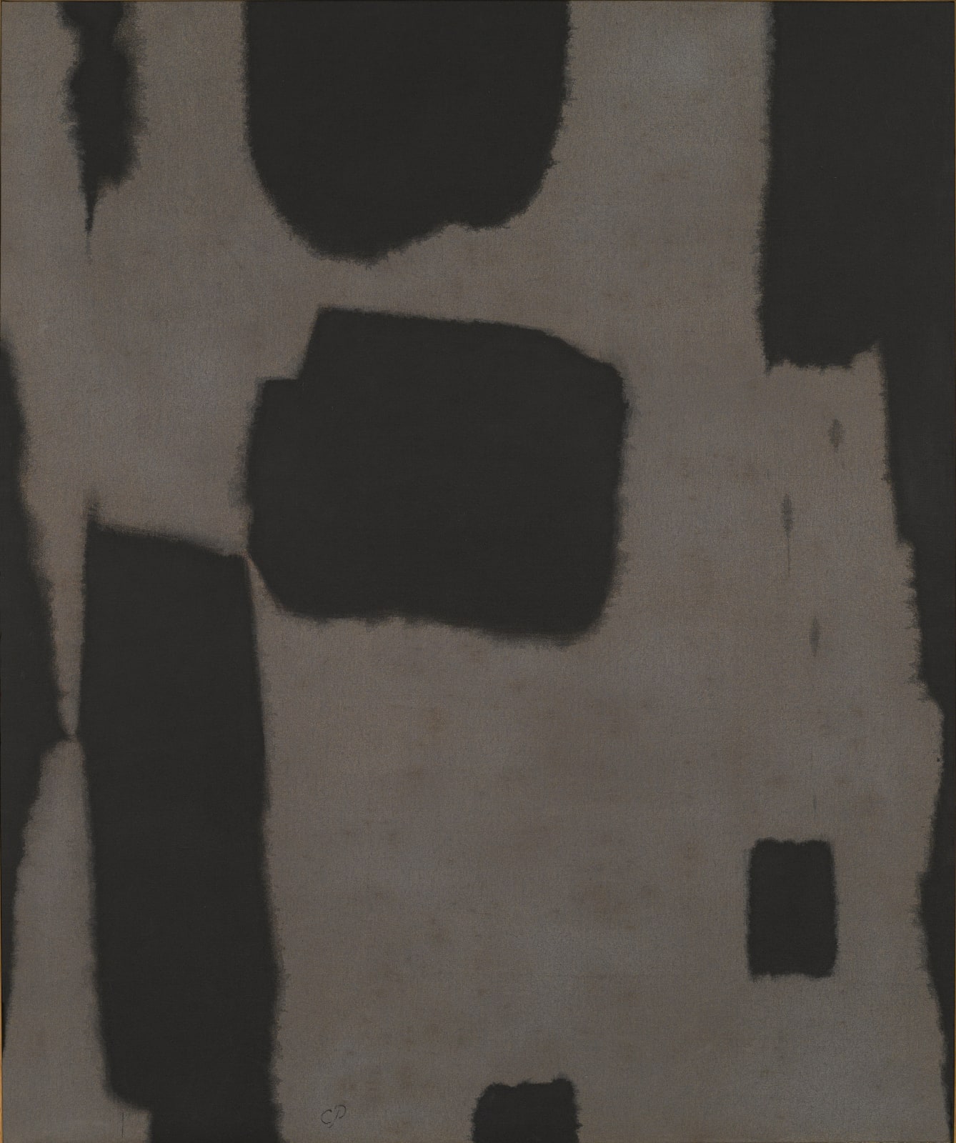 Charles Pollock, Black and Gray 7, 1960