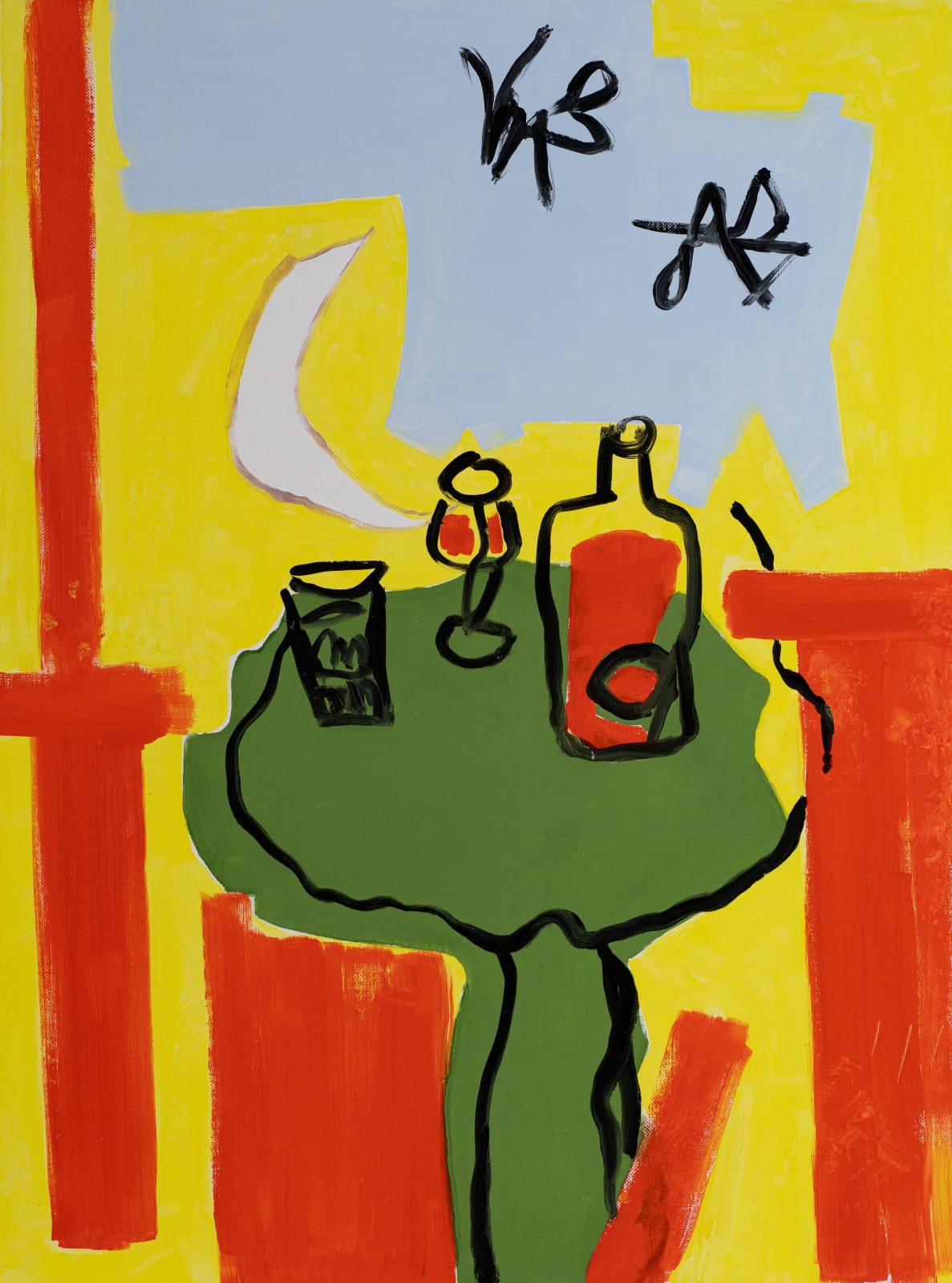 ALEJANDRO MARÍN PARISI, A drink under the stars, 2025