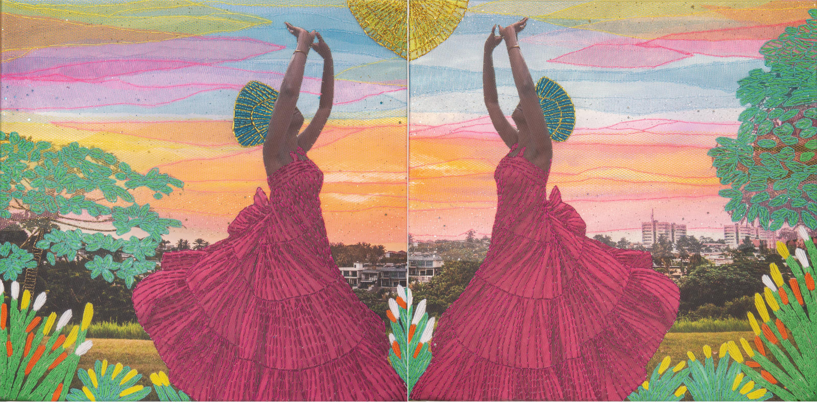 Joana Choumali, I Am just a Mirror of What I See, 2024