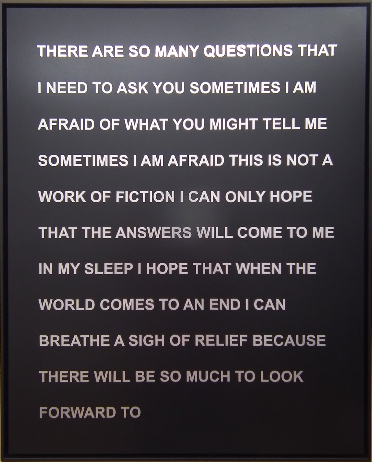 Jimmy Ruf, WHY ARE YOU WEARING THAT STUPID MAN SUIT, 2021