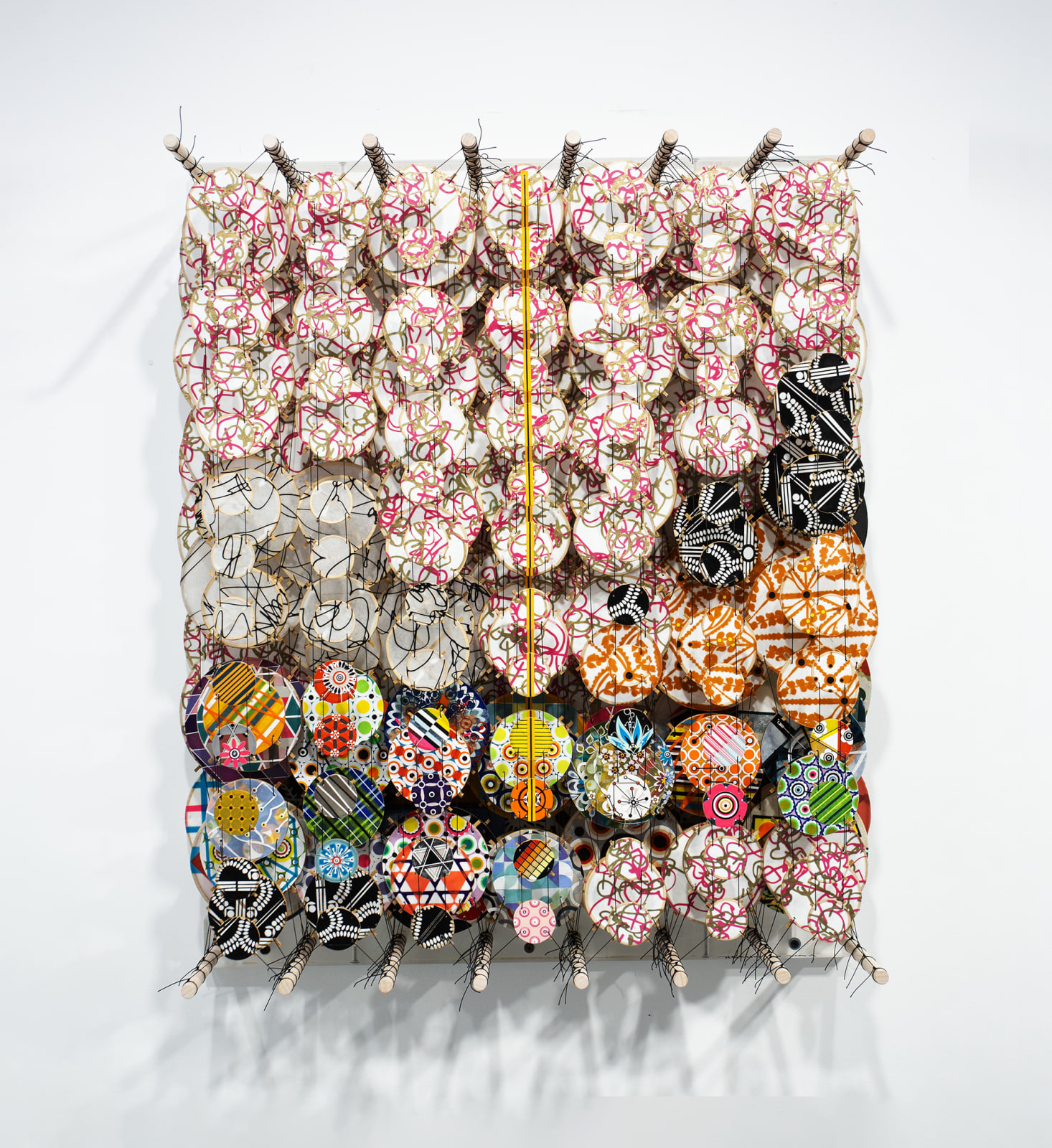 Jacob Hashimoto, The Wonder, the Consumation, the Shore, 2024