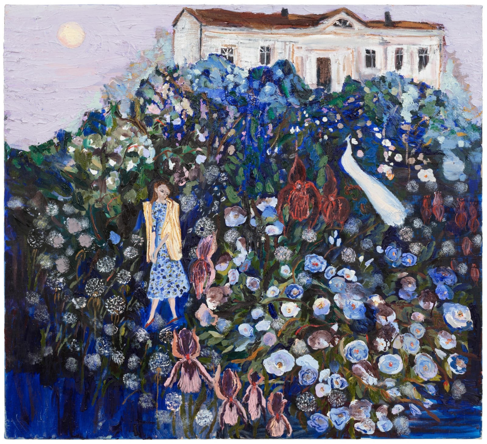 Eeva Peura, The Garden by Moonlight, 2023