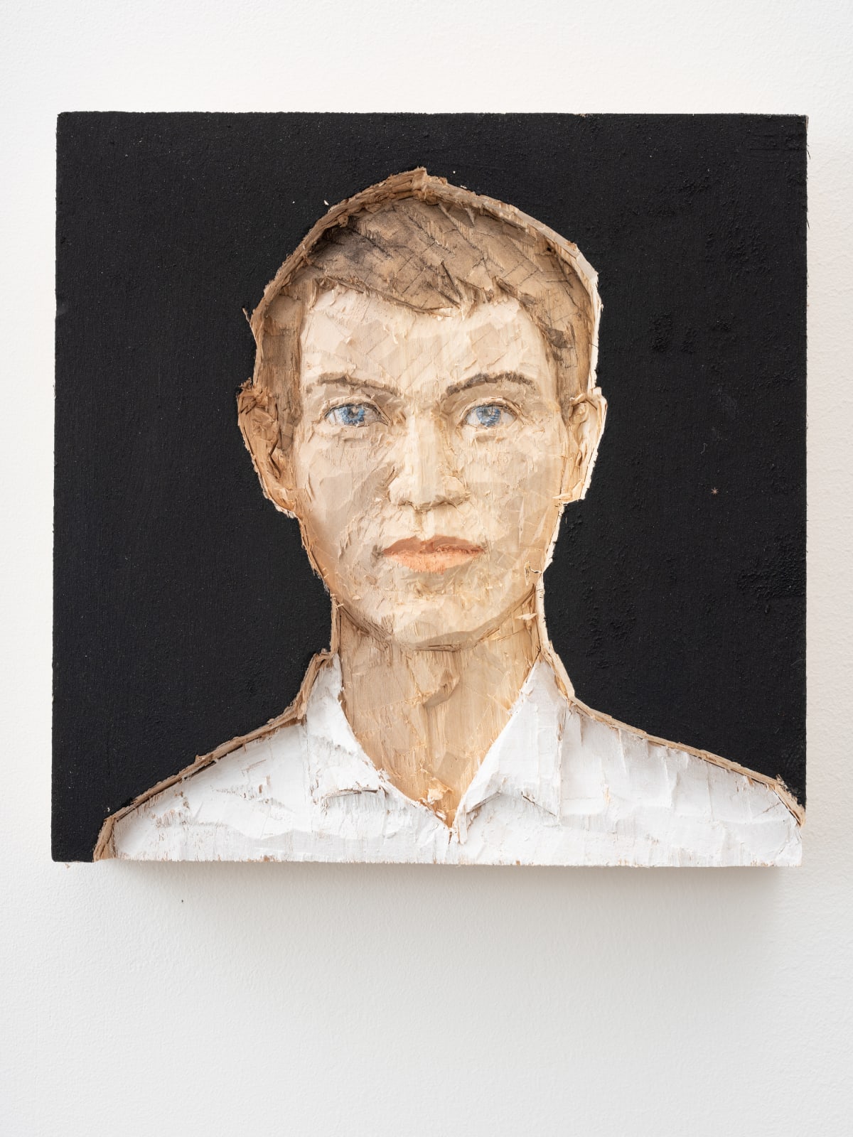 Stephan Balkenhol, Relief Man, 2019