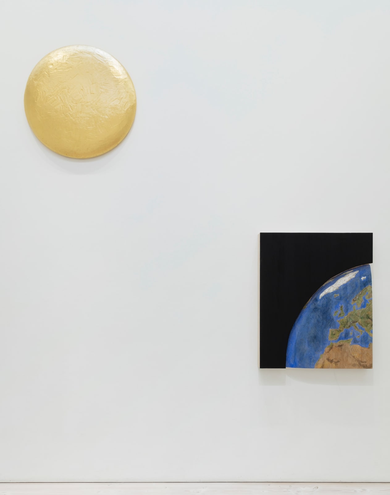 Stephan Balkenhol, Sun and earth, 2025