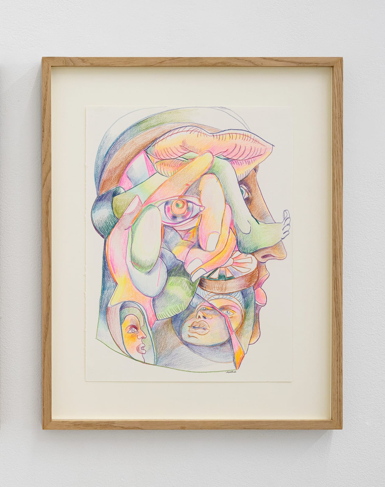 Mathias Augustyniak, 1st Attempt to draw a circle, 2023