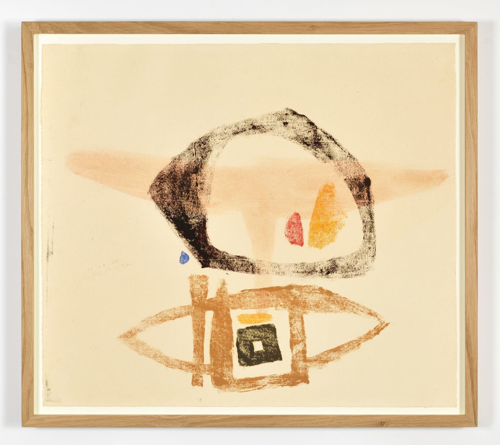 Julius Bissier, Sans titre, 1951