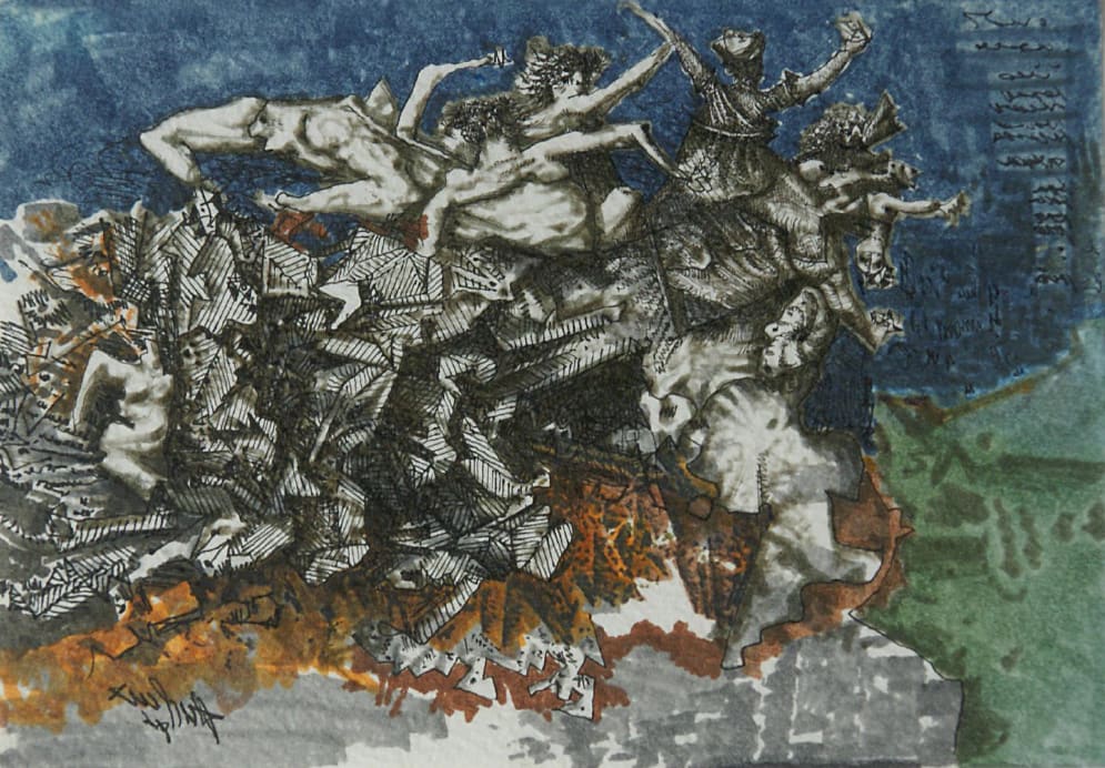 Jean-Olivier Hucleux, Dessin de déprogrammation 1996 N°322, 1996