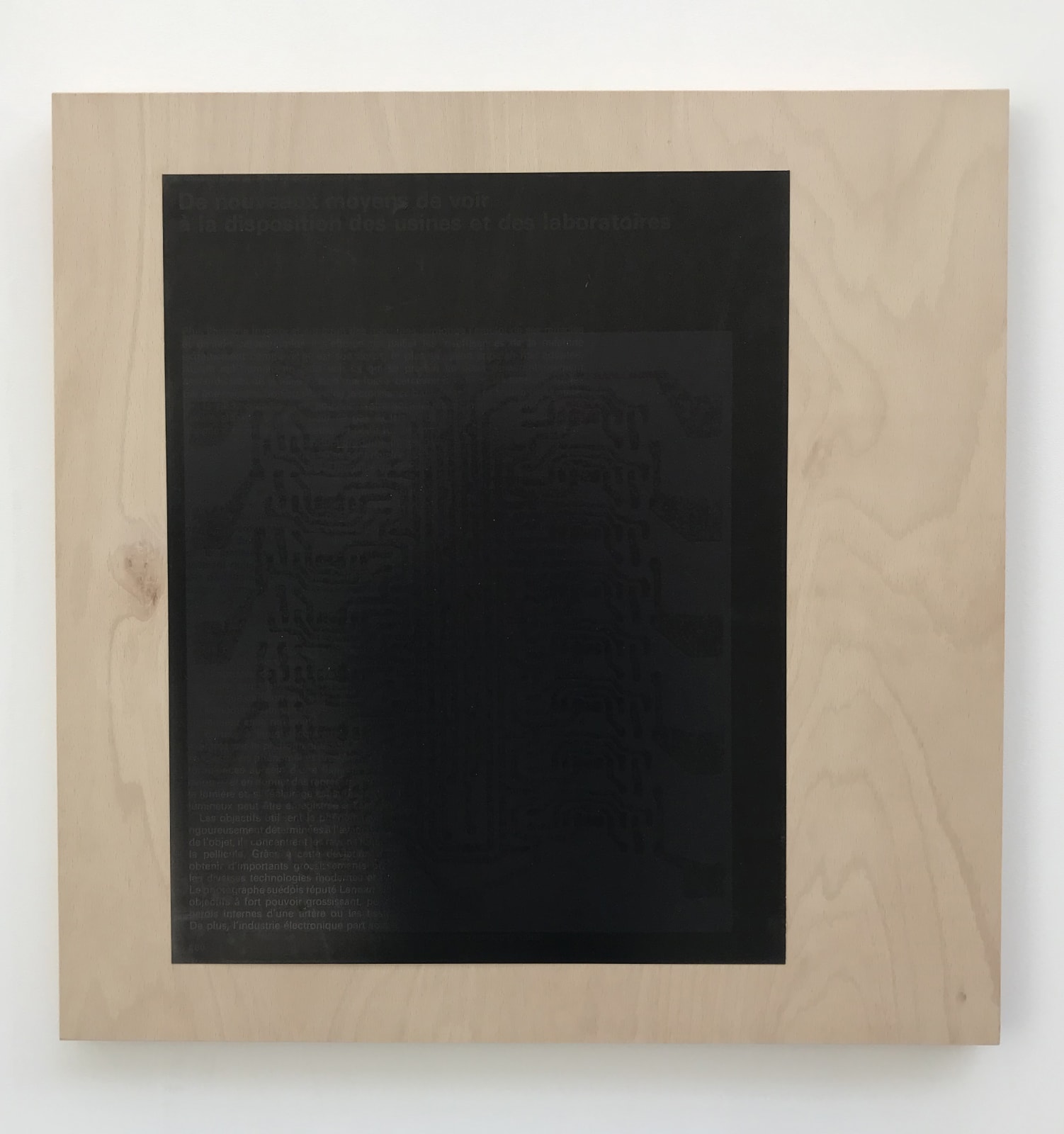 Isabelle Le Minh, De nouveaux moyens de voir à la disposition des usines et des laboratoires, 2019