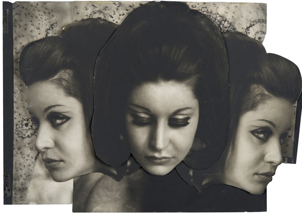 Pierre Molinier, Les Hanel 1 - Collage original, 1969