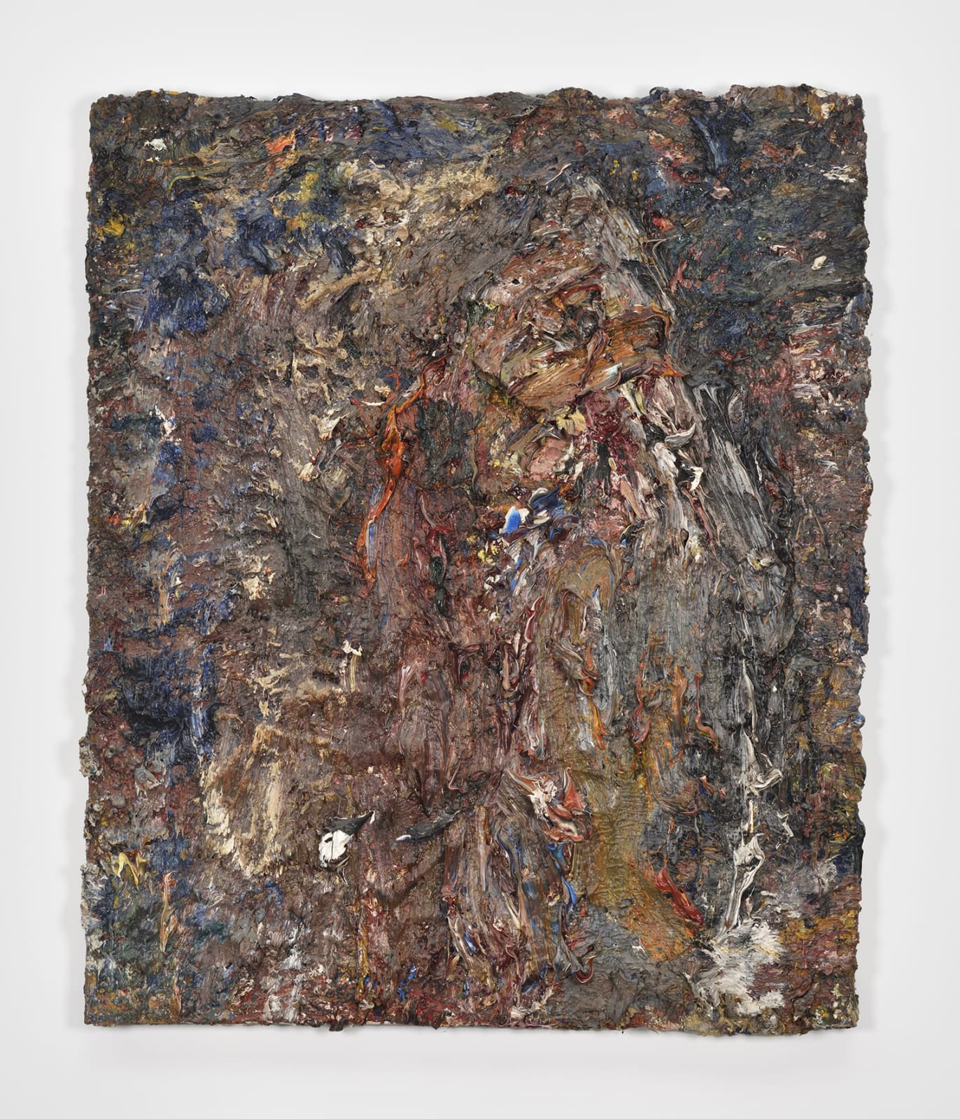 Eugène Leroy, Vieil Homme, 1998