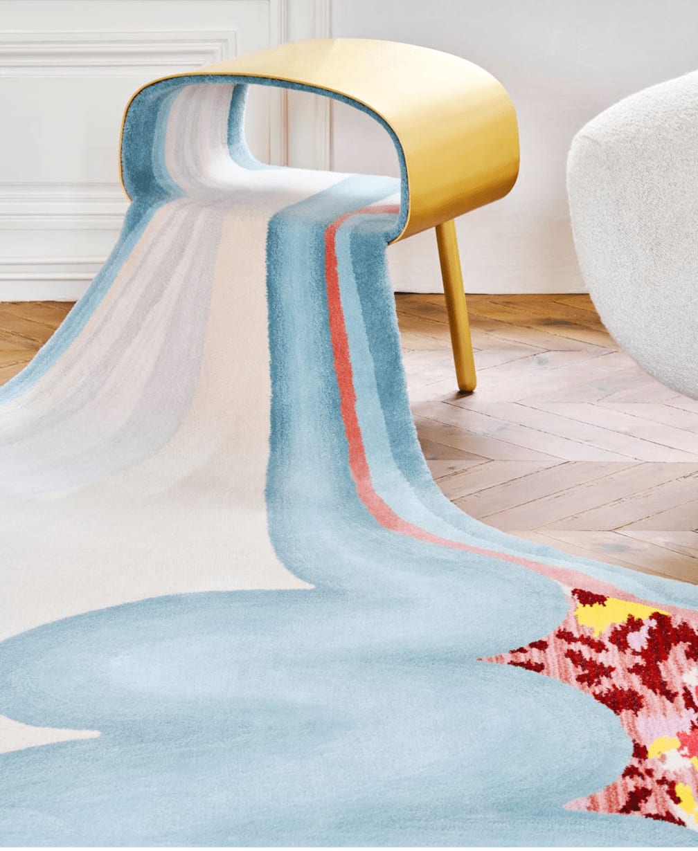 Bina BAITEL, TREMBLAY, tapis, 2023