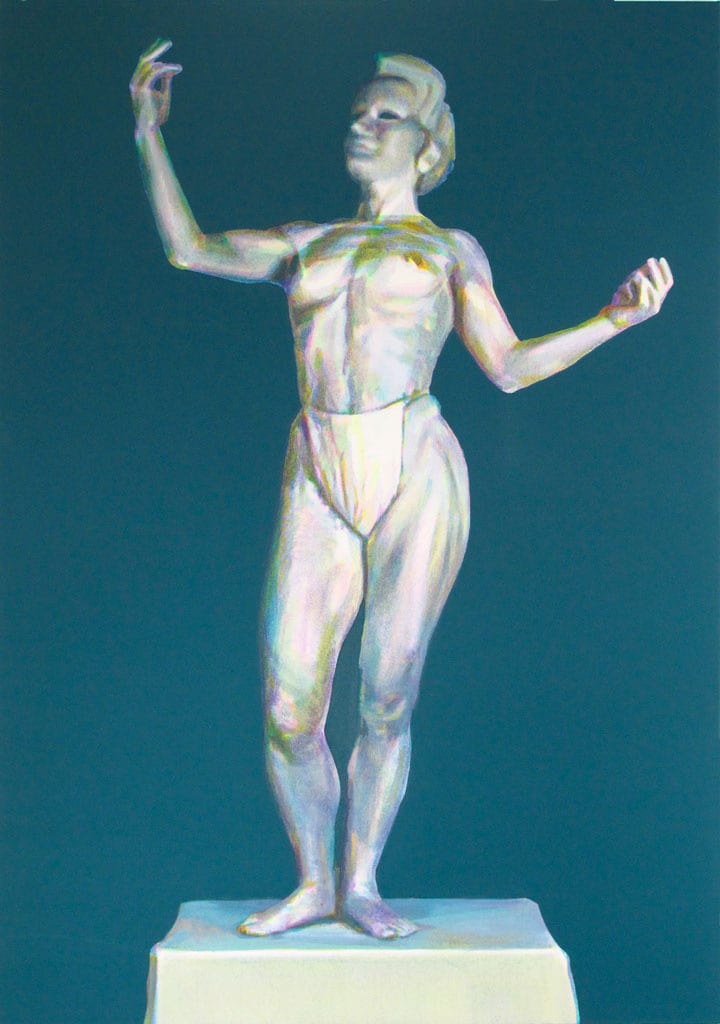 Nina Childress, Statue vivante, 2011